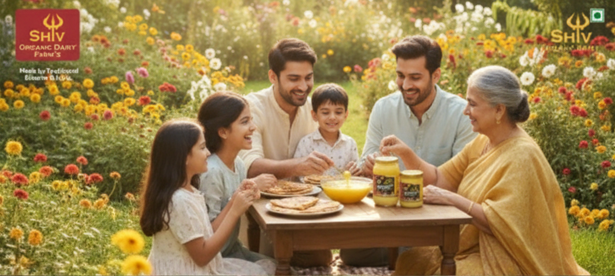 SHIV A2 GIR COW GHEE - Promotional Banner 1