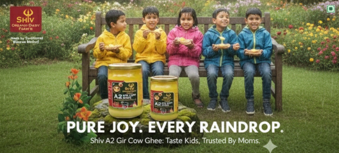 SHIV A2 GIR COW GHEE - Promotional Banner 2