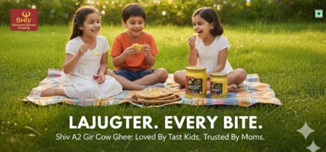 SHIV A2 GIR COW GHEE - Promotional Banner 3